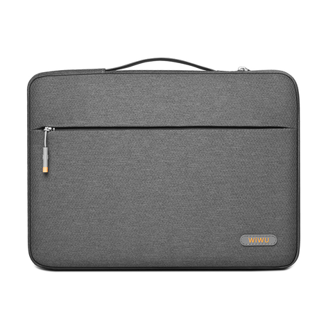 WIWU Pilot Water Resistant High-Capacity Laptop Sleeve Case 14&quot; - Grey