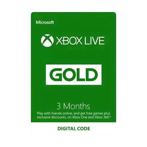 Xbox Live Gold Card Membership