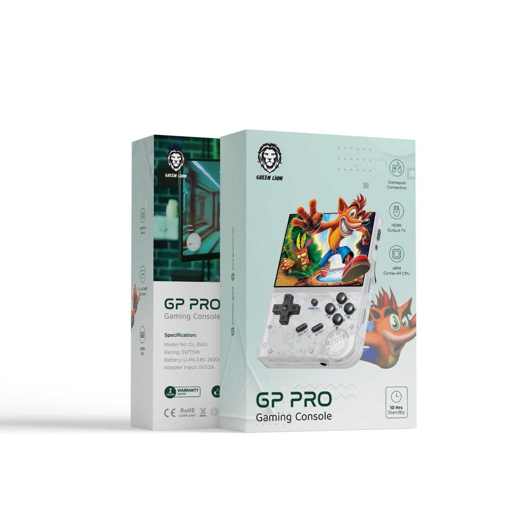 GP PRO Gaming 17 console in 1  with more than 5400 games and  10Hrs Standby - transparent