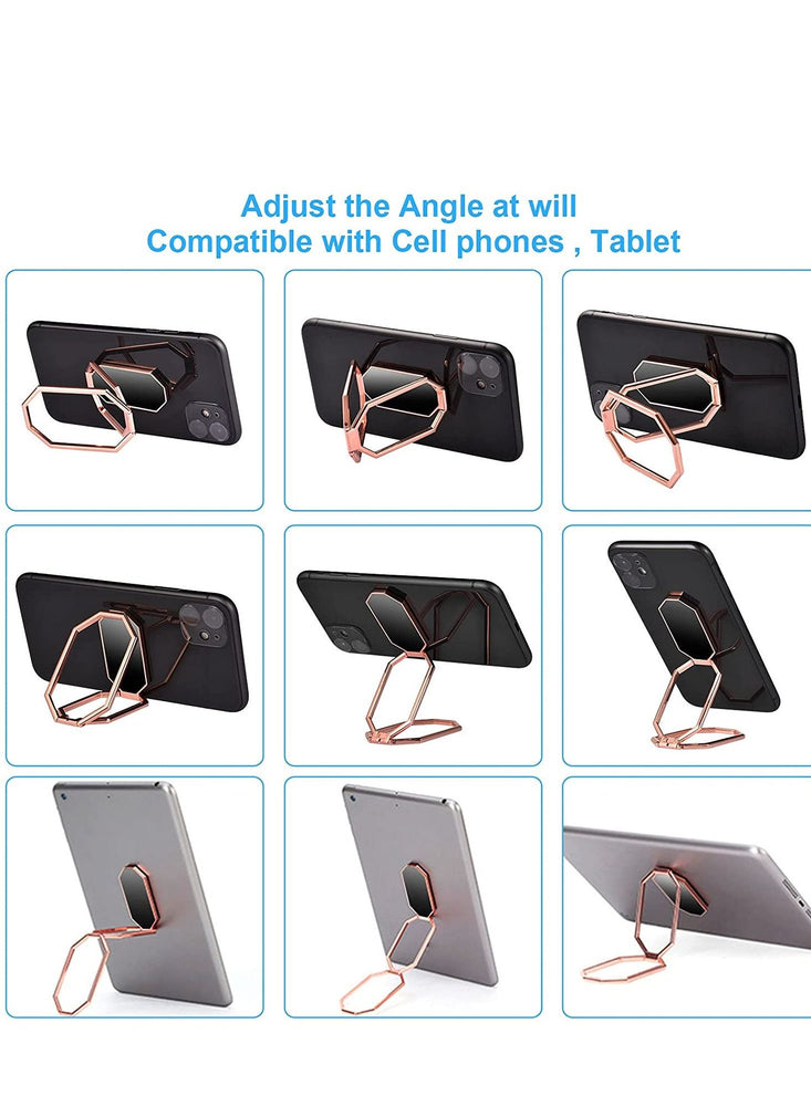 360° Free Swivel Foldable Phone Finger Holder Grip For Magnetic Mount Compatible With Any Smartphone