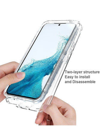 Samsung Galaxy A54 5G Case, Shock Absorption Bumper Design, Enhanced Camera and Screen Protection, Shockproof Crystal Clear Slim TPU Protective Phone Cover for Samsung Galaxy A54 5G (Clear)