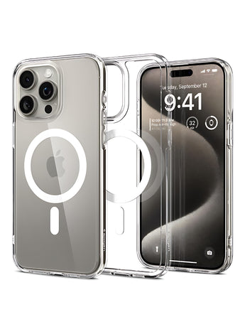 Clear Magnetic Case for iPhone 14 Pro [Magnetic Wireless Charging] Shockproof Phone Bumper Case, Anti-Scratch Classic Hybrid Case for iPhone 14 Pro [Clear Back]