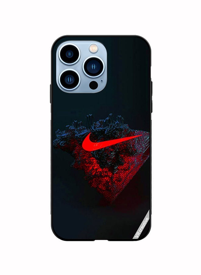 Protective Case Cover For Apple iPhone 14 Pro Nike Design Multicolour