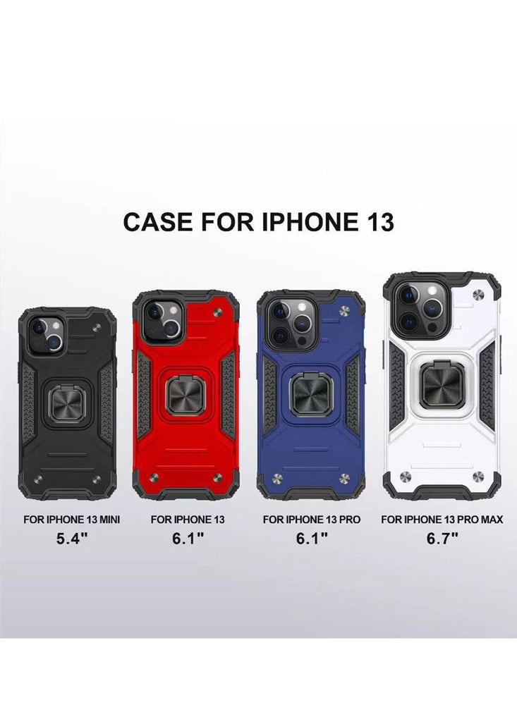 Phone Protect Case with Metal Rotating Ring Magnetic Kickstand For iPhone 13 Pro max