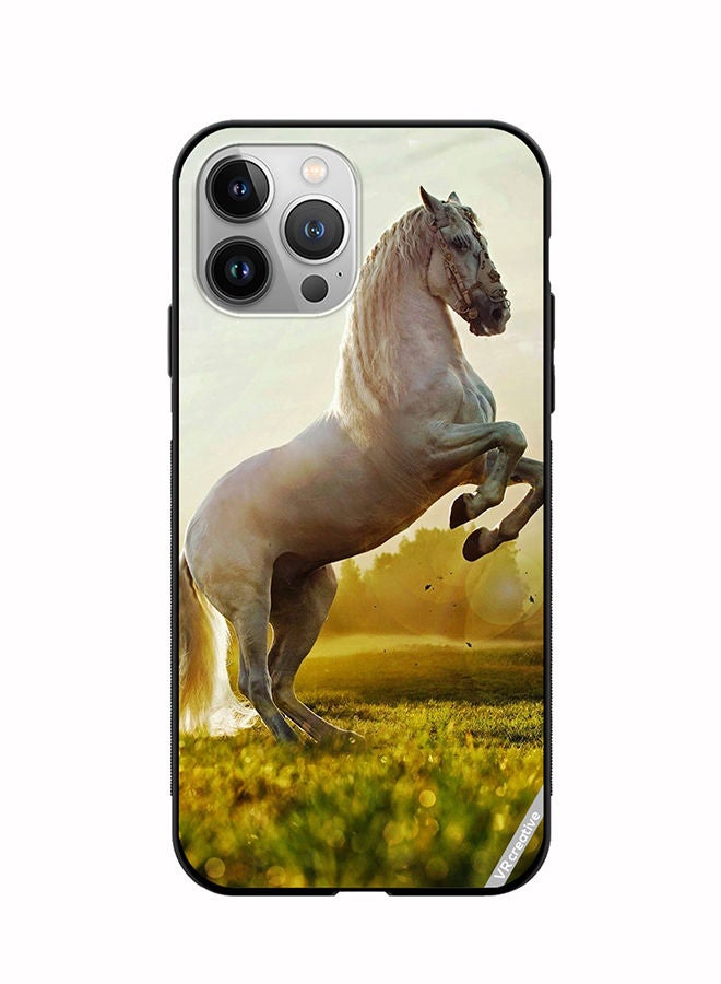 Protective Case Cover For Apple iPhone 11 Pro Max Horse Stance Design Multicolour