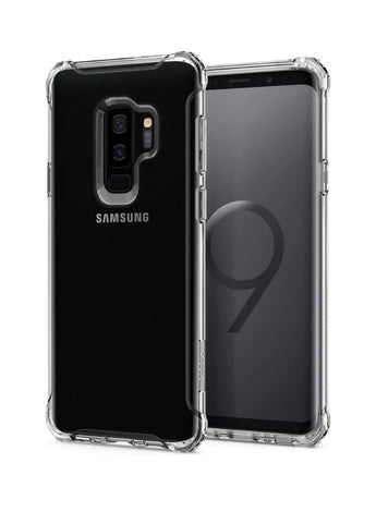 Prestine Transparent Back Cover With Drop Protection For Samsung Galaxy S9 Plus