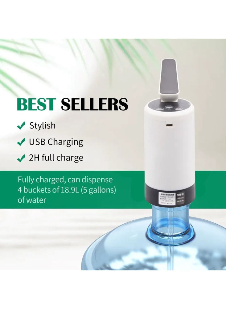 Portable Folding Pump Electric Water Dispenser Rechargeable USB Charging