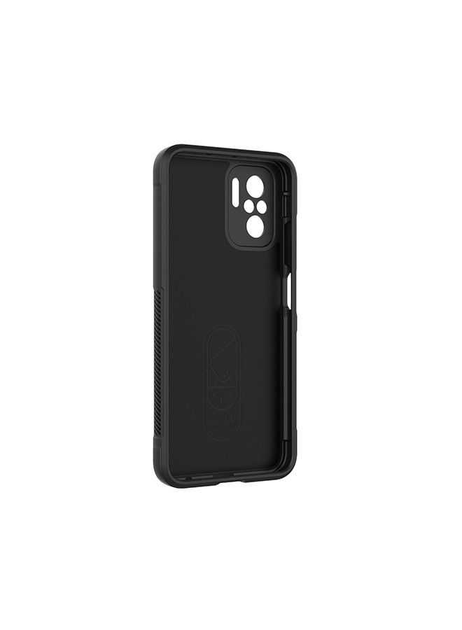 Xiaomi Poco M5s Redmi Note10 4g Redmi Note 10S 4g Case Cover with Lens Protector Back Accessories Lightweight Anti-Scratch Shockproof Back Cover Black