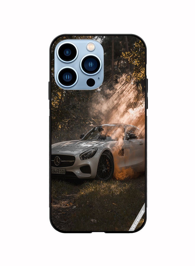 Protective Case Cover For Apple iPhone 14 Pro Mercedes Amg Design Multicolour