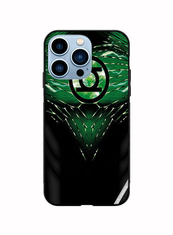 Protective Case Cover For Apple iPhone 13 Pro Max Jack Kirby Green Lanterns Art Design Multicolour