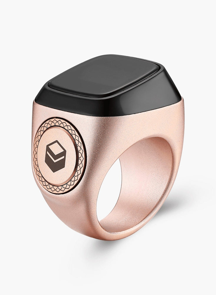 UMEOX iQIBLA Smart Zikr M02 Pro Ring Bright Rose 20MM