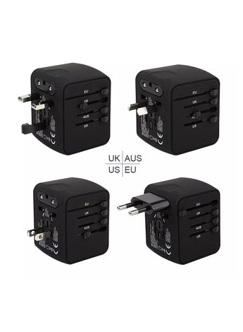 Universal Travel Adapter with 3 USB & 1 Type C Charging Ports