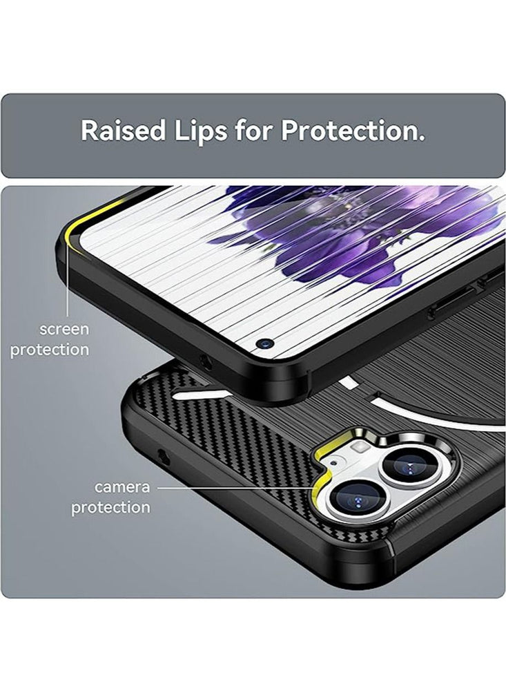 Compatible with Nothing Phone 1 Case Cover Soft TPU Anti-Scratch Shockproof Protective Scratch Resistance Back Cover Accessories Protection Compatible with Nothing Phone 1