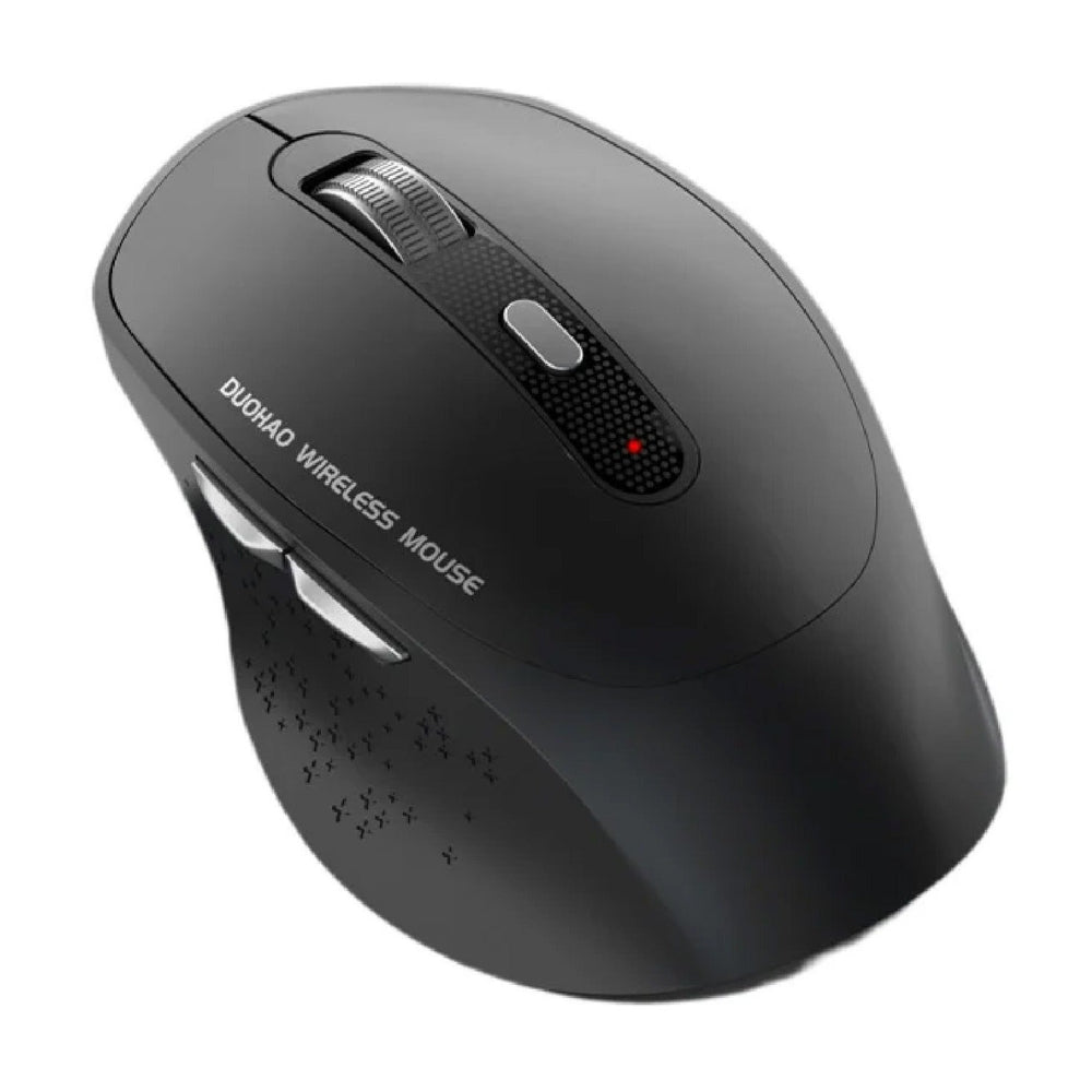 Wireless Mouse Bluetooth 4.0/5.1 and 2.4 GHz Mouse USB Type-c Rechargeable Silent Office Mouse with 1200dpi Optical 4 Buttons for MacBook, Windows & Android