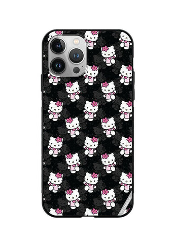 Protective Case Cover For Apple iPhone 11 Pro Hello Kitty Design Multicolour