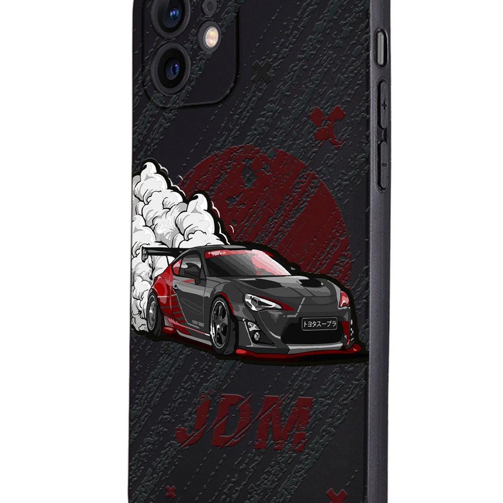 for iPhone 12 Mini Case, Shockproof Protective Phone Case Cover for iPhone 12 Mini, with JDM Pattern