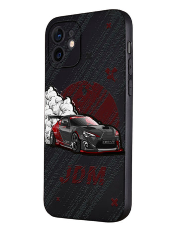 for iPhone 12 Mini Case, Shockproof Protective Phone Case Cover for iPhone 12 Mini, with JDM Pattern