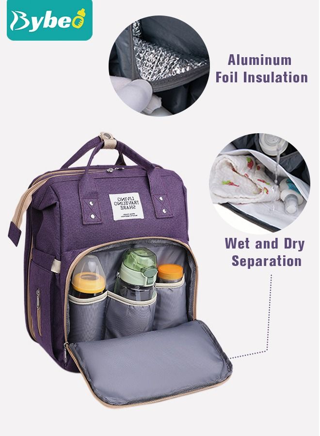 2023 New Style Baby Diaper Bag Backpack, Multifunction Diapers Changing Station for Boys Girls Outdoor and Travel, Infant Shower Gifts, Large Capacity, 900d Oxford, USB Port