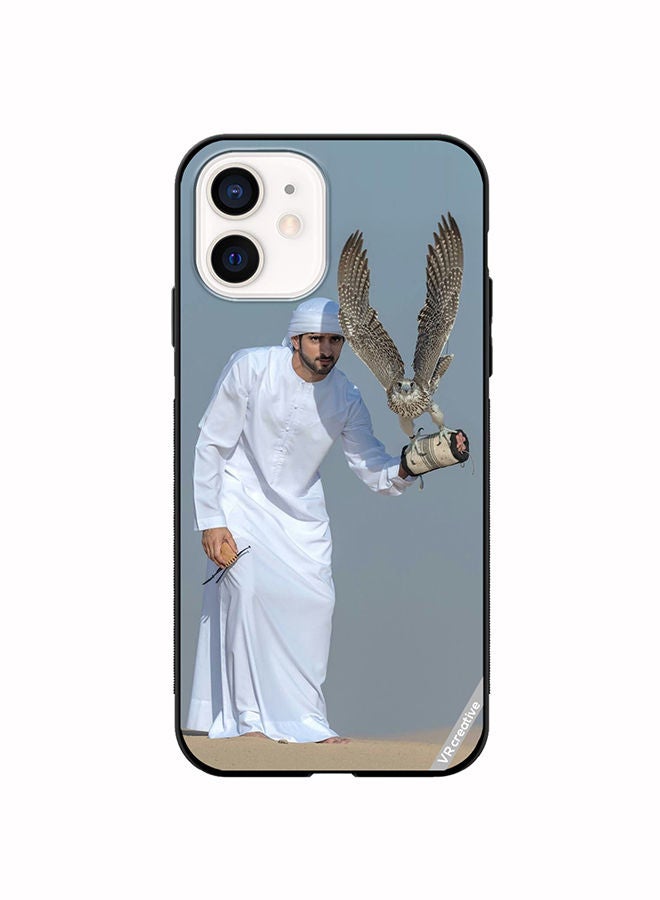 Protective Case Cover For Apple iPhone 11 Sheikh Hamdan Flying Eagle Design Multicolour