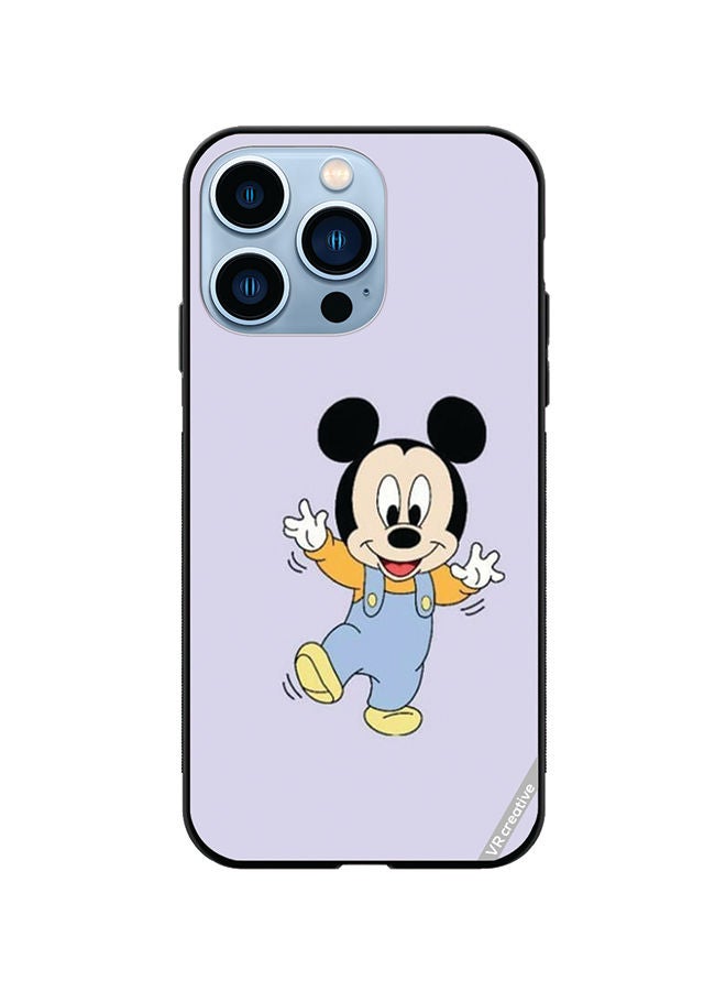 Protective Case Cover For Apple iPhone 14 Pro Max Mickey Mouse Design Multicolour