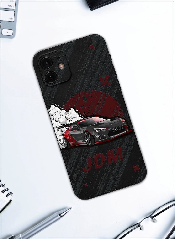 for iPhone 12 Mini Case, Shockproof Protective Phone Case Cover for iPhone 12 Mini, with JDM Pattern