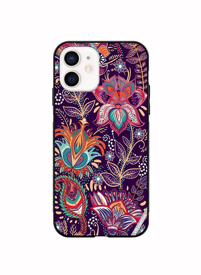 Protective Case Cover For Apple iPhone 11 Flower Design Multicolour