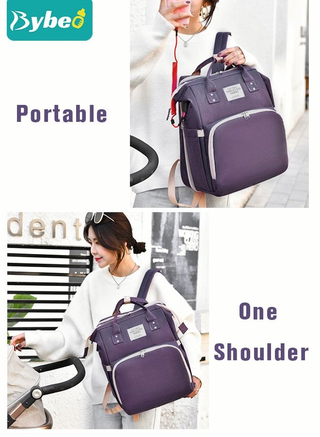 2023 New Style Baby Diaper Bag Backpack, Multifunction Diapers Changing Station for Boys Girls Outdoor and Travel, Infant Shower Gifts, Large Capacity, 900d Oxford, USB Port