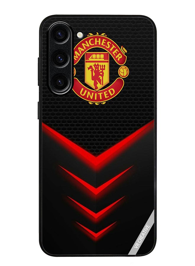 Protective Case Cover For Samsung Galaxy S23 FE Man United Design Multicolour