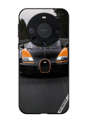 Protective Case Cover For Huawei Mate 60 Bugatti Chiron Design Multicolour