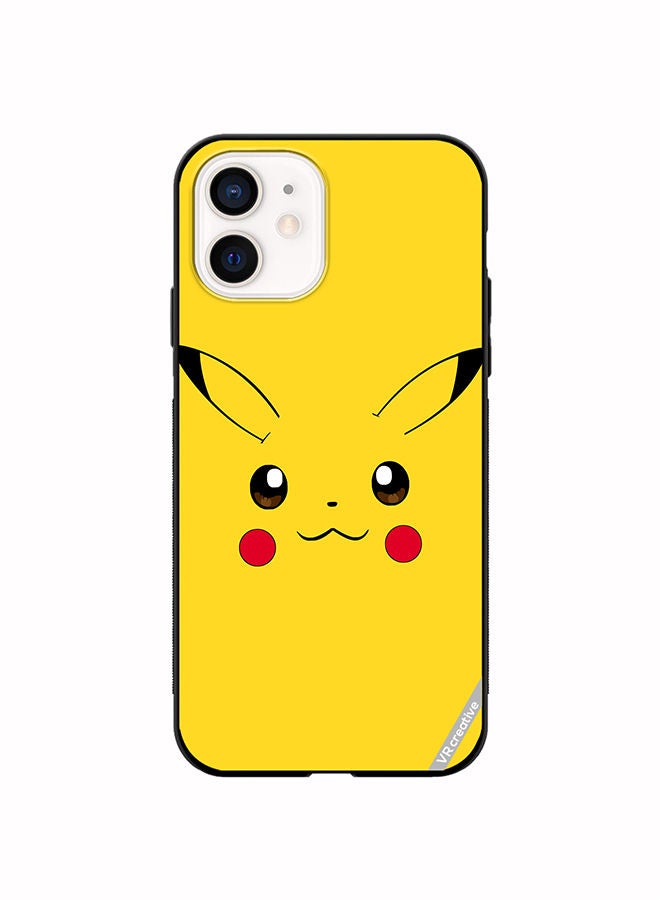 Protective Case Cover For Apple iPhone 12 Pikachu Design Multicolour