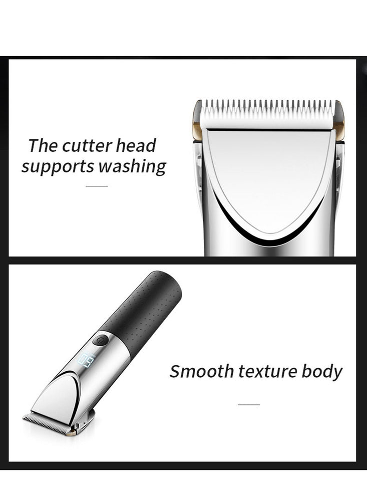 Dog Grooming Kit,Electrical Pet Shaver Clippers, Low Noise,USB Rechargeable, Cordless, Suitable for Dogs Cats Pets