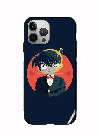 Protective Case Cover For Apple iPhone 11 Pro Detective Conan Character Design Multicolour