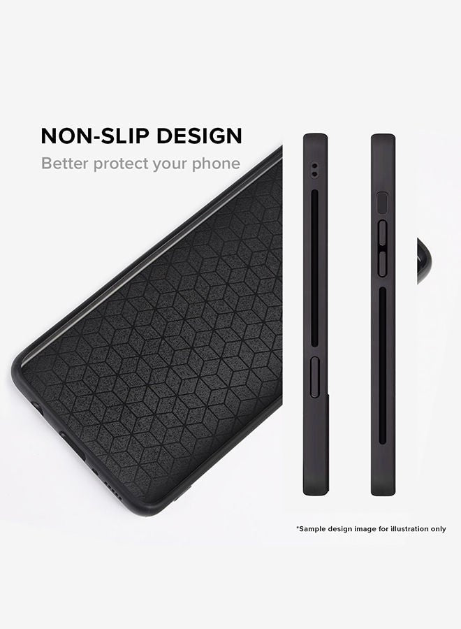 Rugged Black edge case for OnePlus Ace Pro Slim fit Soft Case Flexible Rubber Edges Anti Drop TPU Gel Thin Cover - Don't worry be happy