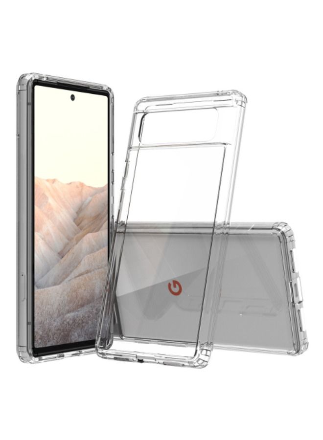 Phone protect case For Google Pixel 6, Pixel6Pro crystal clear acrylic shatterproof transparent case