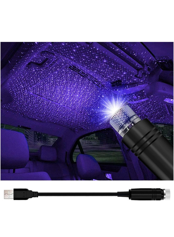 Star Projector Night Light, Car Accessories for Women and Men, Romantic Car Led Lights Interior, Adjustable Interior Car Lights