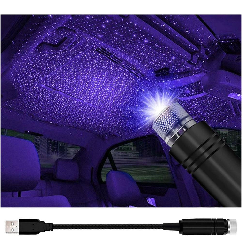 Star Projector Night Light, Car Accessories for Women and Men, Romantic Car Led Lights Interior, Adjustable Interior Car Lights