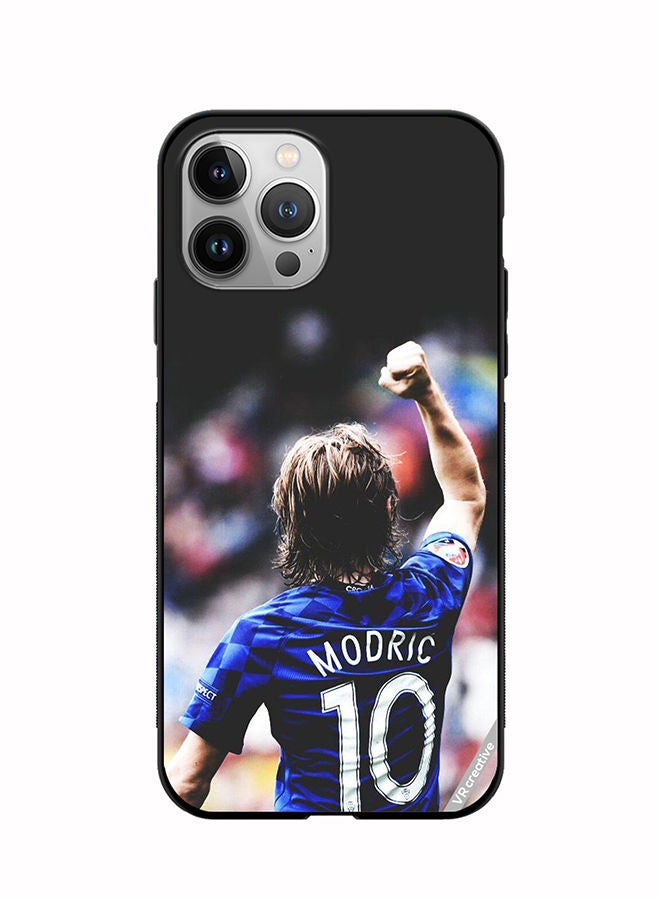 Protective Case Cover For Apple iPhone 12 Pro Luka Modric Design Multicolour