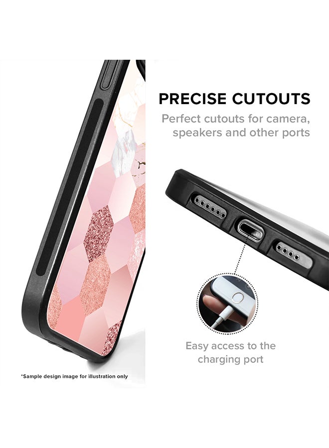 Rugged Black Edge case for Vivo V27 / Vivo V27 Pro / Vivo S16, Slim fit Soft Flexible Rubber Edges Anti Drop Cover - Make Art Your Life