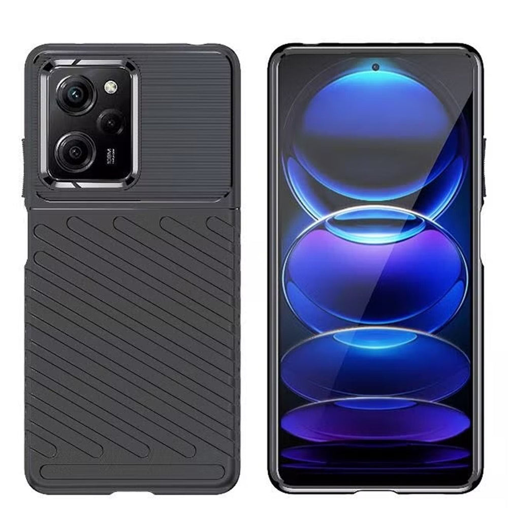 Xiaomi Poco X5 Pro / Redmi Note 12 Pro Case Cover Protector Protection with Dual Layer Military Grade Shockproof Protective Guard Case Cover For Xiaomi Poco X5 Pro