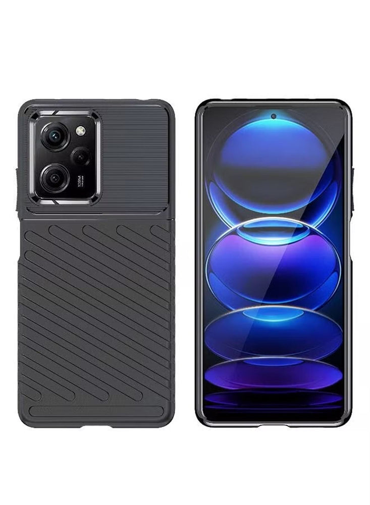 Xiaomi Poco X5 Pro / Redmi Note 12 Pro Case Cover Protector Protection with Dual Layer Military Grade Shockproof Protective Guard Case Cover For Xiaomi Poco X5 Pro