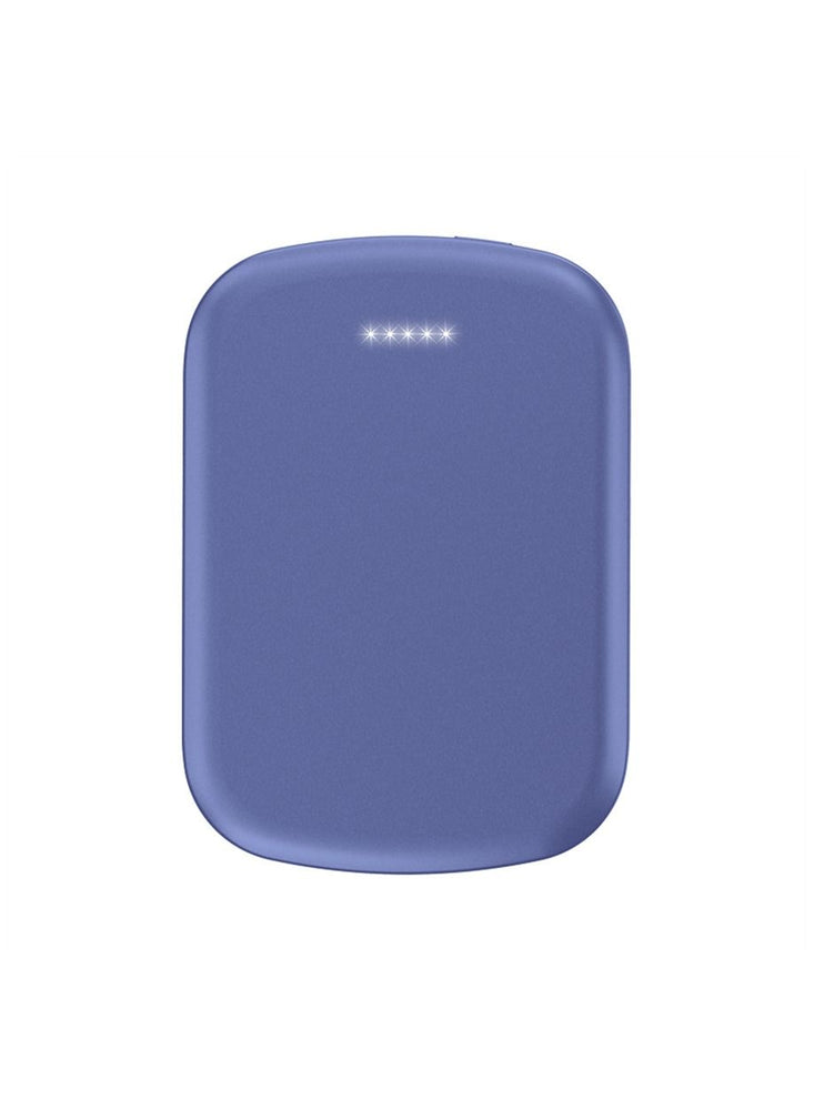 10000mAh Fast Magnetic Wireless Portable Power Bank Charger for iPhone 12 and 13 series.  Blue