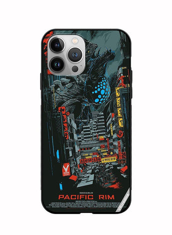 Protective Case Cover For Apple iPhone 12 Pro Pacific Rim Design Multicolour