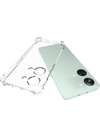 For Oneplus Nord 3 5G/Oneplus Ace 2V 5G Case Transparent TPU Four-Corner Drop-Resistant Mobile Phone Case Thickened