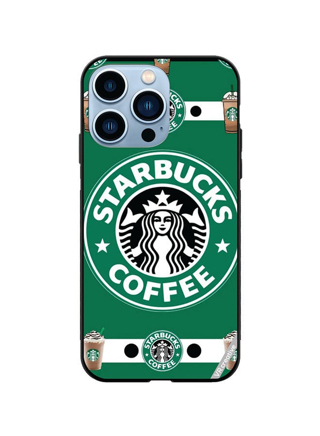 Protective Case Cover For Apple iPhone 14 Pro Max Starbucks 4 Design Multicolour