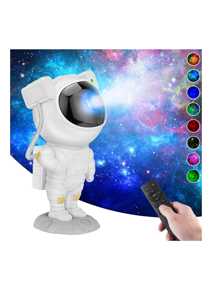 Star Projector Night Light with Timer and Remote Control Astronaut Projector Lamp 360° Rotation USB Galaxy Starry Sky Projector for Kids Party Bedroom and Game Room