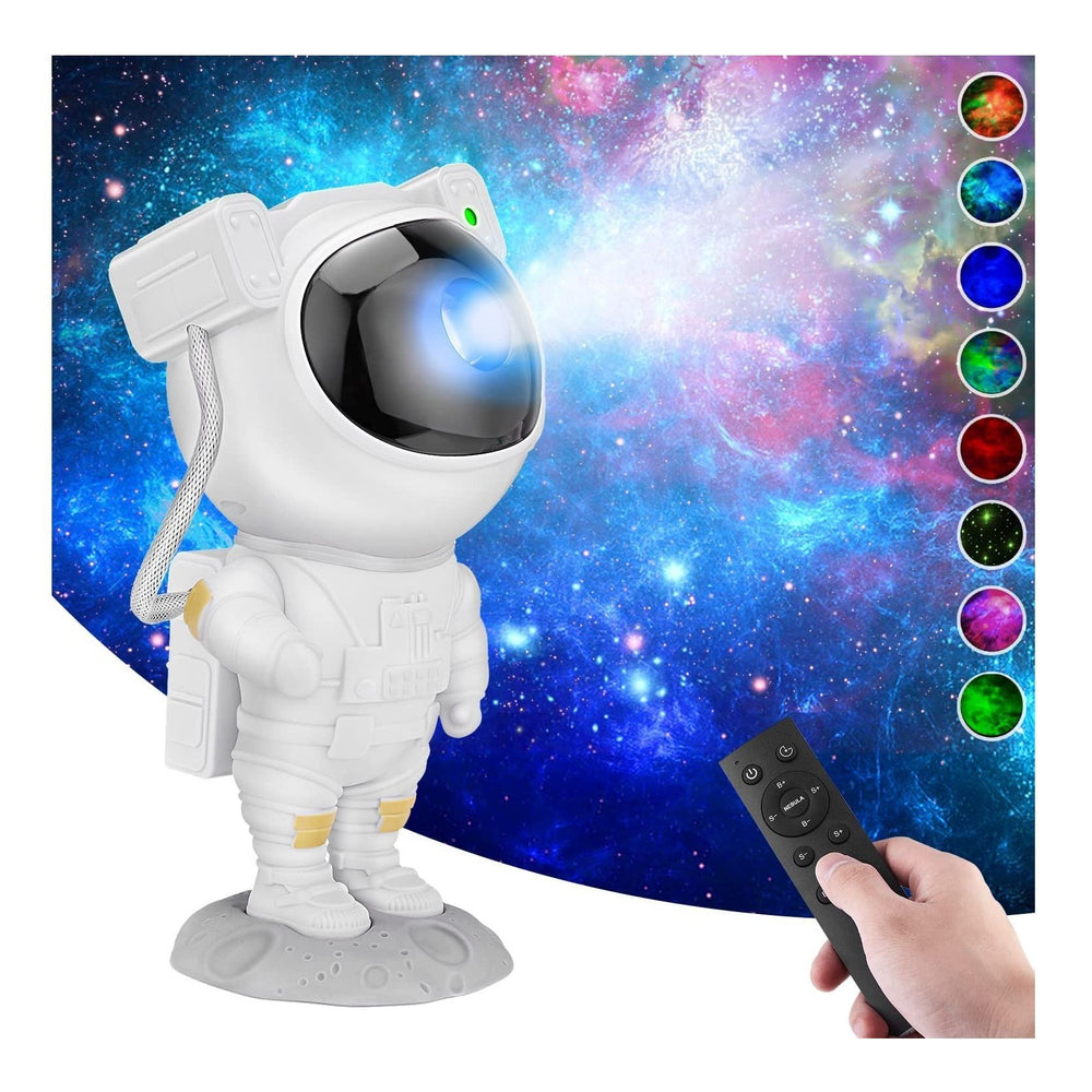 Star Projector Night Light with Timer and Remote Control Astronaut Projector Lamp 360° Rotation USB Galaxy Starry Sky Projector for Kids Party Bedroom and Game Room