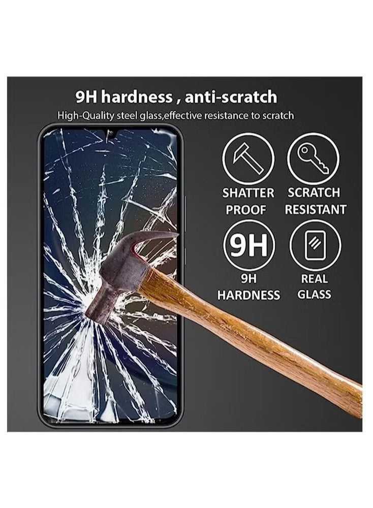 2 Pcs Privacy Screen protector compatible with Samsung Galaxy A34 Screen Cover Tempered Glass with HD Full Protection Easy Installation Scratch Resistant 9H Hardness for Samsung Galaxy A34 Mobile Phon