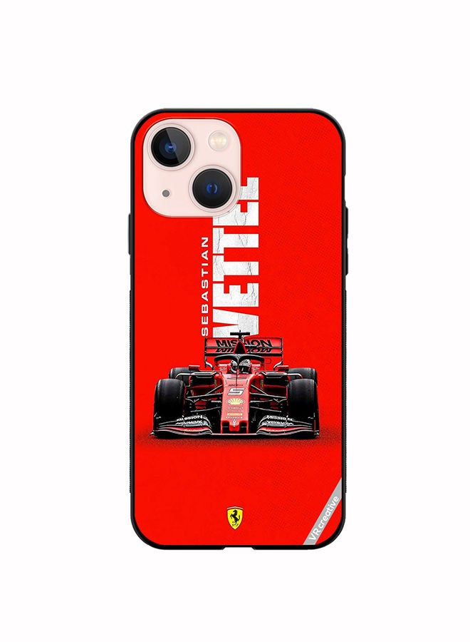 Protective Case Cover For Apple iPhone 14 Plus F1 Racing Car Design Multicolour