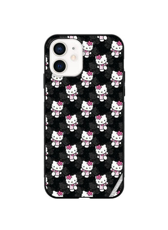 Protective Case Cover For Apple iPhone 12 Hello Kitty Design Multicolour