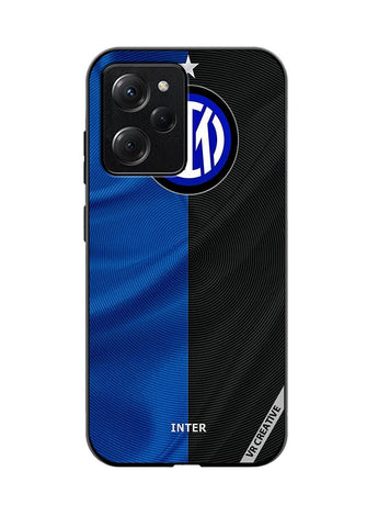 Protective Case Cover For Xioami Pcoo X5 Pro Inter Milan Logo Design Multicolour